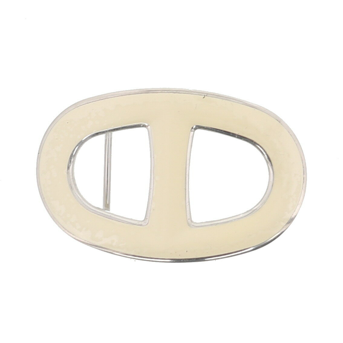 【即日発送・水曜定休日・木曜発送】【美品】【オススメ】【RI】 HERMES （エルメス） シェーヌダンクル バックル 小物 ベルト/バックル シェーヌダンクル White/ホワイトのサムネイル