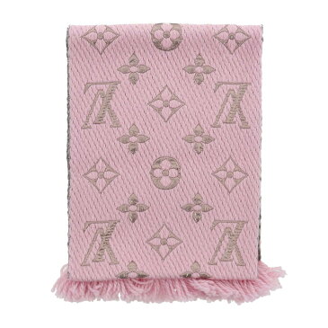 【中古】 LOUIS VUITTON （ルイヴィトン） エシャルプ・ロゴマニア シャイン 服飾 マフラー/スカーフ/ネクタイ エシャルプ・ロゴマニア Pink M70466 unused:S