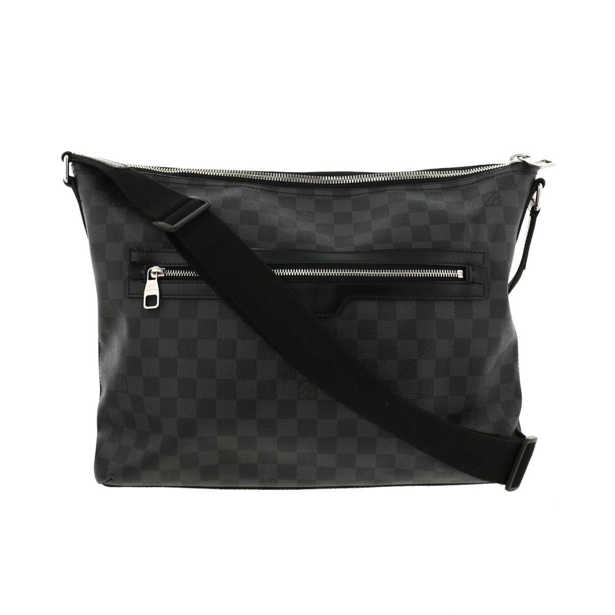 【サマーSALE】【即日発送・水曜定休日・木曜発送】【中古】【RI】 LOUIS VUITTON （ルイヴィトン） ミックMM バッグ ショルダー/メッセンジャーバッグ Damier/Graphite Black／ブラック N41106 used:B