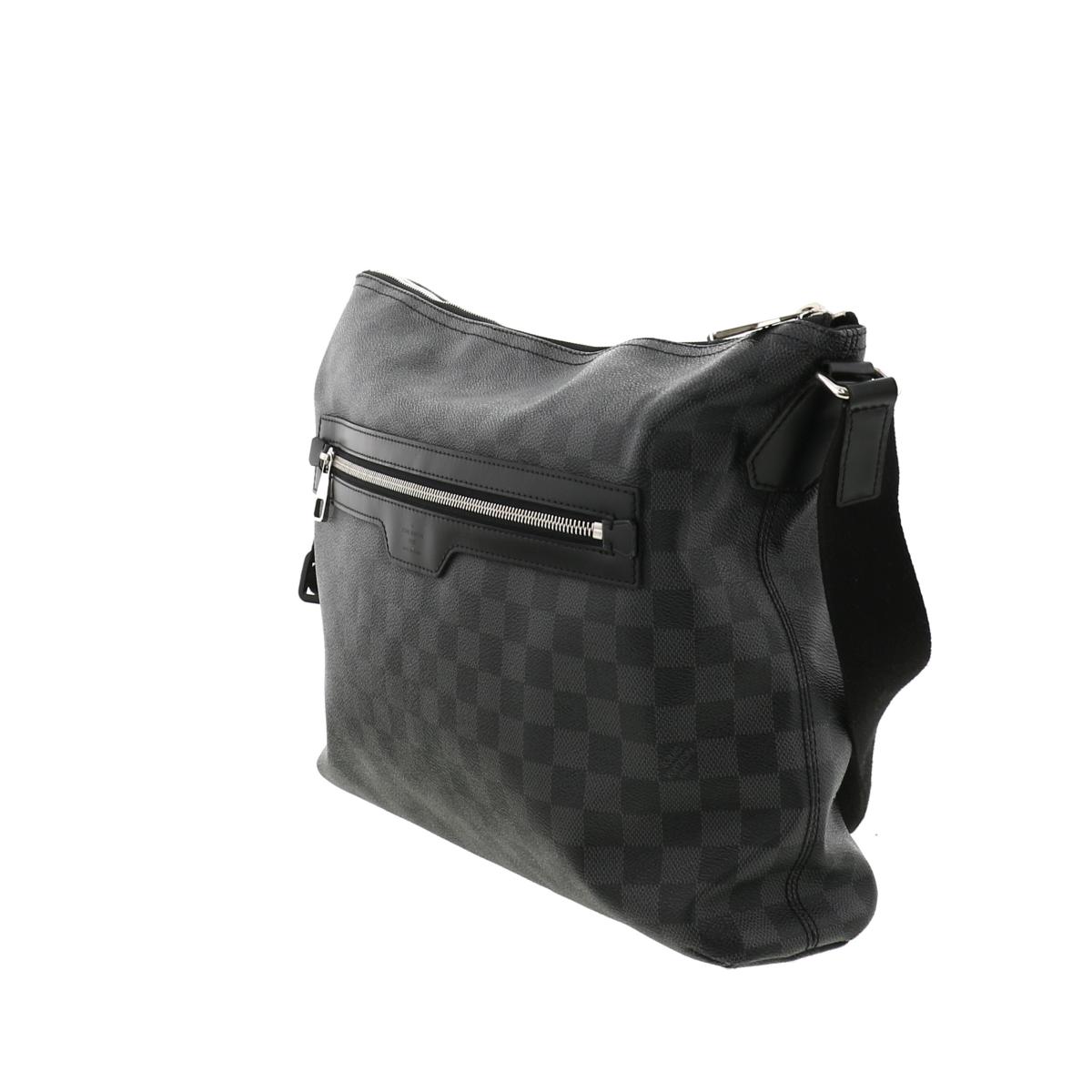 【サマーSALE】【即日発送・水曜定休日・木曜発送】【中古】【RI】 LOUIS VUITTON （ルイヴィトン） ミックMM バッグ ショルダー/メッセンジャーバッグ Damier/Graphite Black／ブラック N41106 used:B