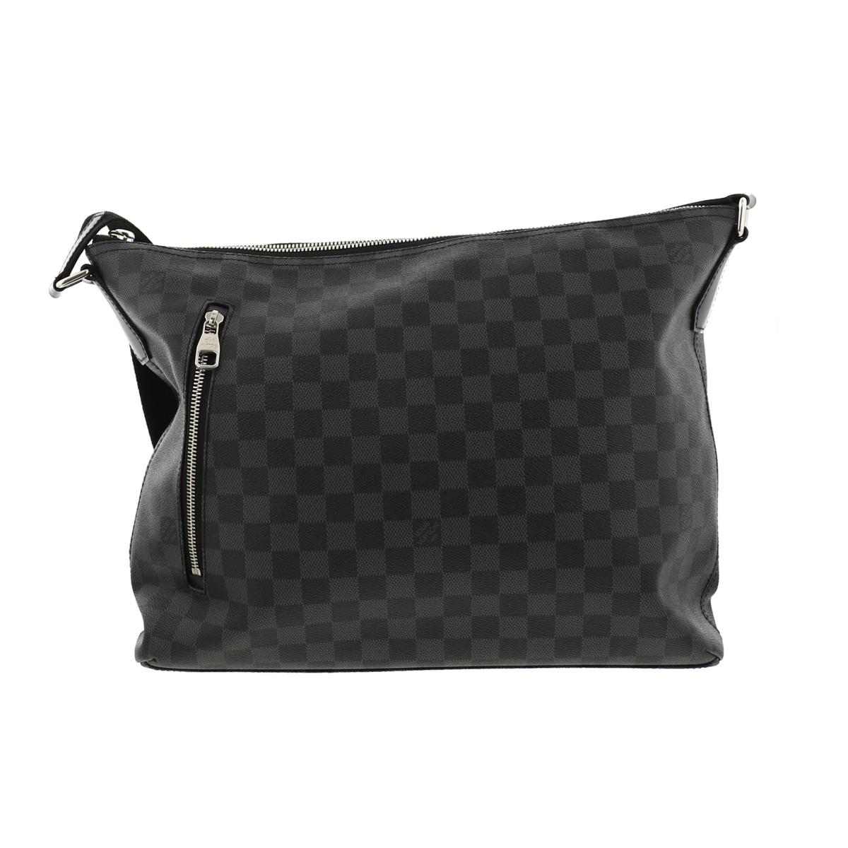 【サマーSALE】【即日発送・水曜定休日・木曜発送】【中古】【RI】 LOUIS VUITTON （ルイヴィトン） ミックMM バッグ ショルダー/メッセンジャーバッグ Damier/Graphite Black／ブラック N41106 used:B