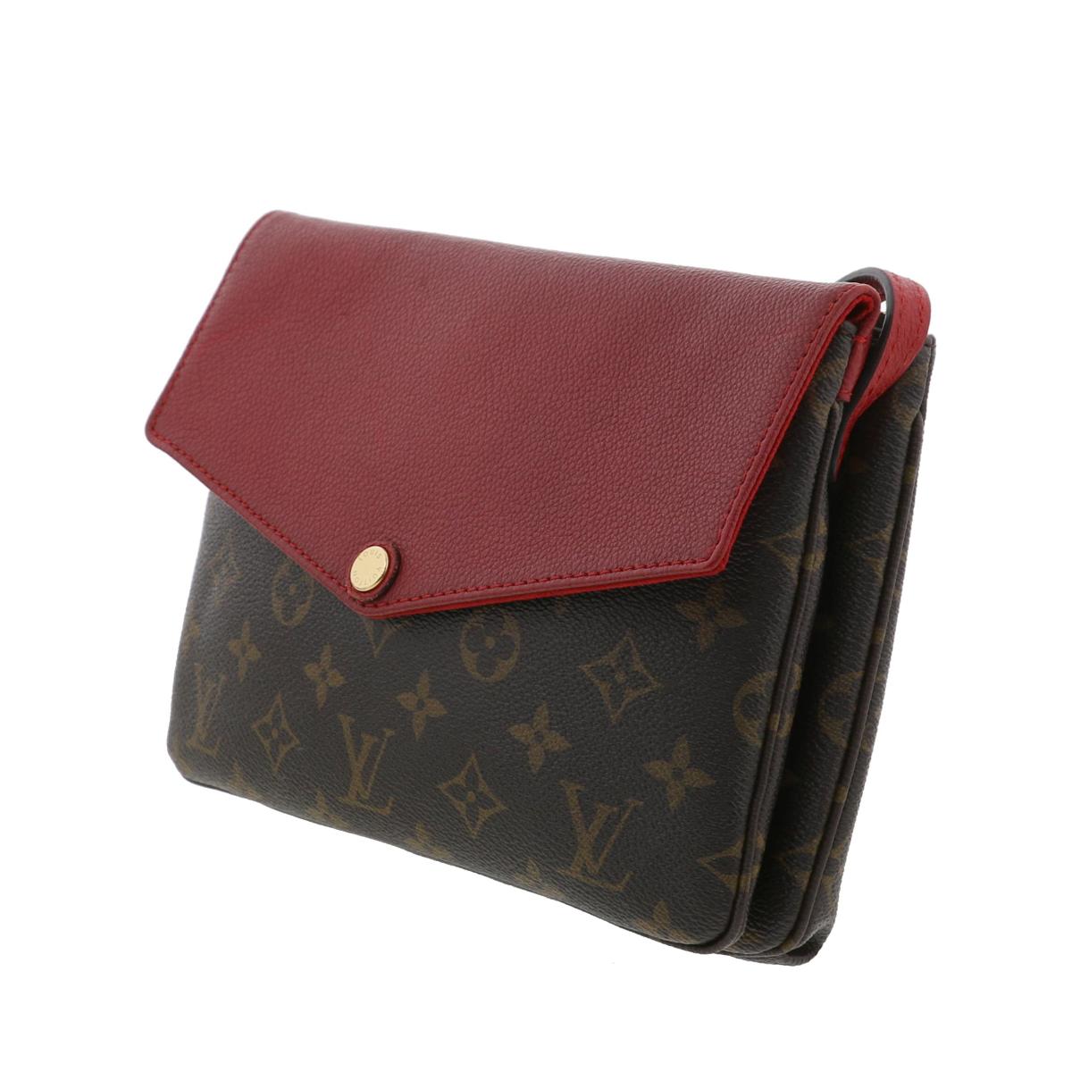 【中古】 LOUIS VUITTON （ルイヴィトン） トワイス バッグ ショルダー/メッセンジャーバッグ Monogram モノグラム M50184 used:AB