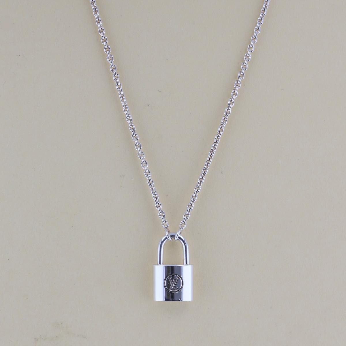 【即日発送・水曜定休日・木曜発送】【美品】【オススメ】【RI】 LOUIS VUITTON （ルイヴィトン） パンダンティフ シルバー・ロックイット ブランドジュエリー ネックレス/ペンダント/チョーカー パンダンティフ ロックイット Silver／シルバー Q93559 used:ABのサムネイル