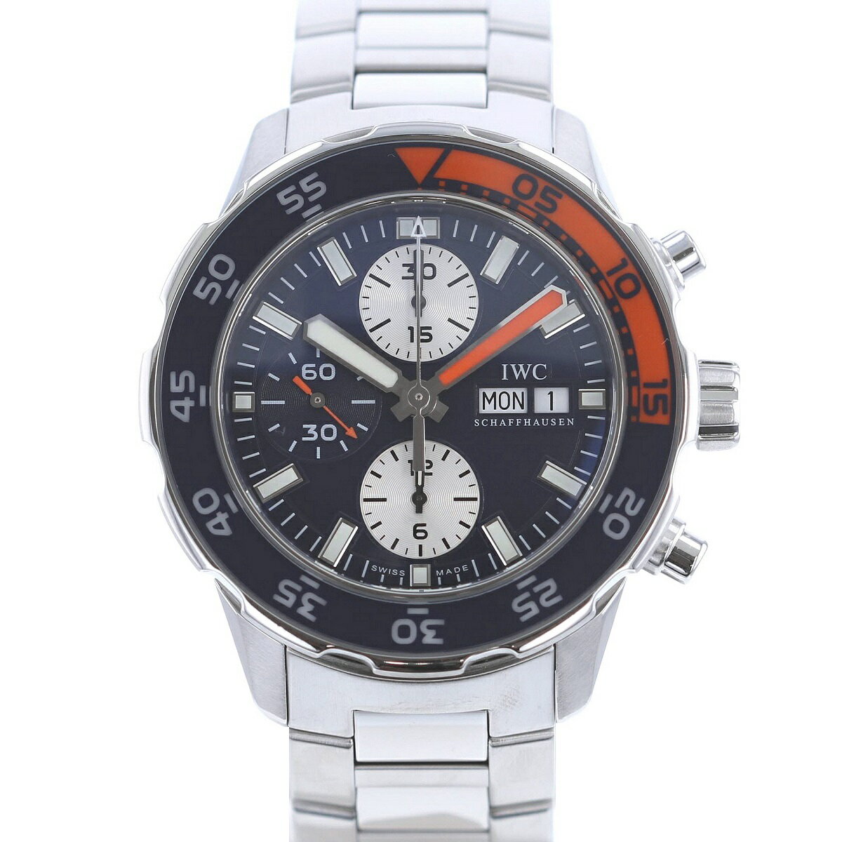 ★Super SALE★IWC アイダブルシー IW376703 Navy Orange　SS RS ...