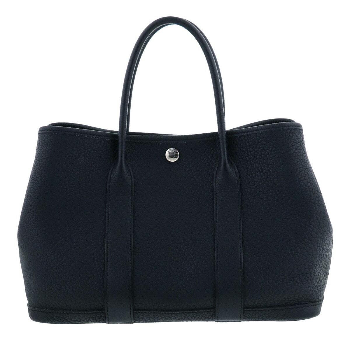 【最終値下げ】【即日発送・水曜定休日・木曜発送】【美品】【オススメ】HERMES （エルメス） ガーデンパーティ 30 TPM ネゴンダ バッグ ハンドバッグ GARDEN PARTY Navy/ネイビー 051568CK used:Aのサムネイル