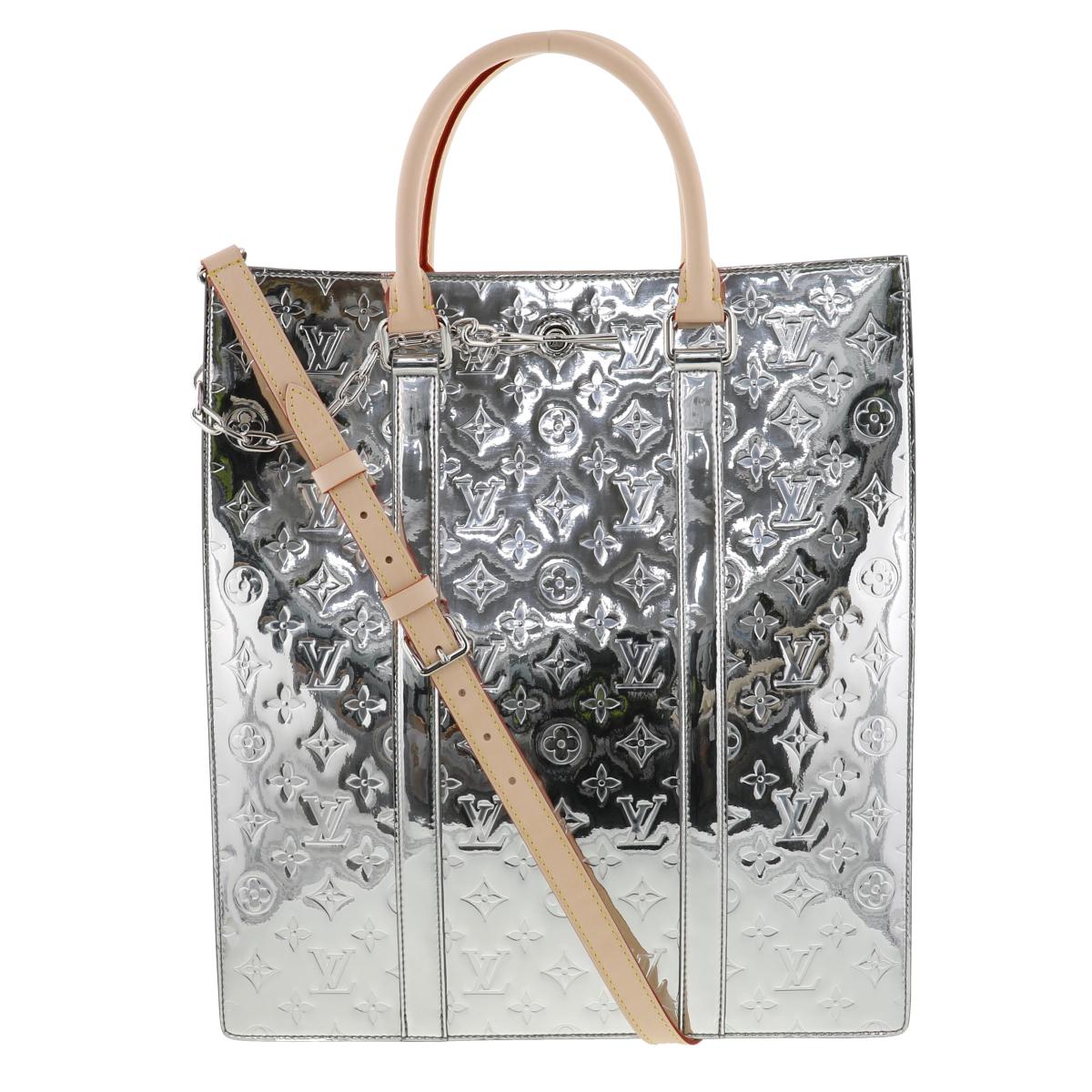 【最終値下げ品】【即日発送・水曜定休日・木曜発送】【美品】【オススメ】LOUIS VUITTON （ルイヴィトン） サックプラ 21AW バッグ ハンドバッグ Monogram/ミラー Silver/シルバー M45884 used:Aのサムネイル