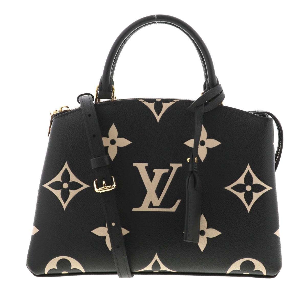 【最終値下げ】【中古】 LOUIS VUITTON （ルイヴィトン） プティ・パレ PM バッグ ショルダー/メッセンジャーバッグ Monogram/empreinte Black M58913 unused:Sのサムネイル