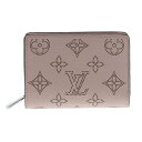 ルイヴィトン 二つ折り財布（レディース） 【スーパーSALE】【美品】LOUIS VUITTON （ルイヴィトン） ポルトフォイユ・クレア 財布 二つ折り財布(小銭入有) Mahina Pink/ピンク M80629 used:A