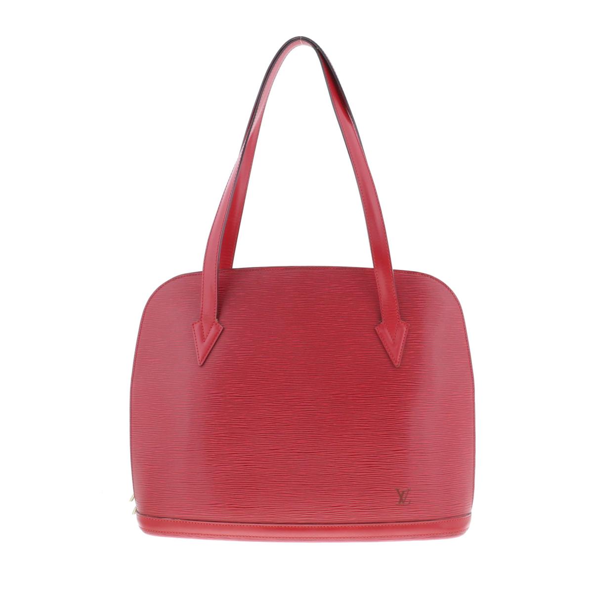 【最終値下げ】【即日発送・水曜定休日・木曜発送】【中古】LOUIS VUITTON （ルイヴィトン） リュサック バッグ トートバッグ Epi/Castilian Red Red/レッド M52287 used:AB