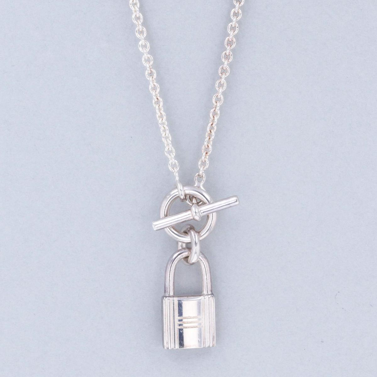 【中古】 HERMES （エルメス） アミュレット ケリー カデナ ネックレス ブランドジュエリー ネックレス/ペンダント/チョーカー Kelly 104140B used:B SV925
