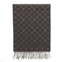 ルイ・ヴィトン ネクタイ LOUIS VUITTON ルイヴィトン エシャルプ モノグラム グラディエント RS マフラー M70258 カシミヤ50%　ウール50% グラデーション ブラウン