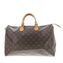 【中古】LOUIS VUITTON （ルイヴィトン） スピーディ40 バッグ ボストンバッグ Monogram Brown M41522 used:B