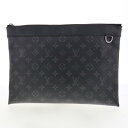 【即日発送・水曜定休日・木曜発送】【中古】【RI】LOUIS VUITTON （ルイヴィトン） ポシェット・ディスカバリー バッグ セカンドバッグ/ポーチ/クラッチ Monogram/Eclipse Black/ブラック M62291 used:B