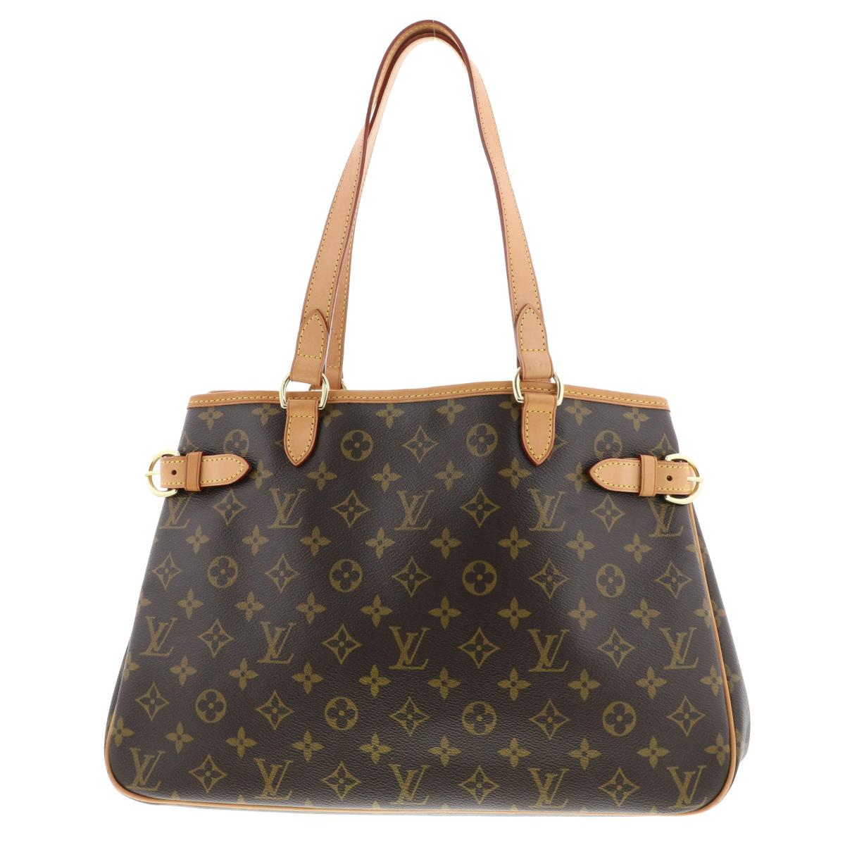 【お値下げ品】【中古】 LOUIS VUITTON （ルイヴィトン） バティニョール・オリゾンタル バッグ トートバッグ Monogram モノグラム Bro..