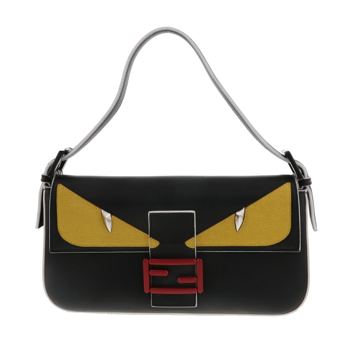 FENDI （フェンディ） バグズアイモンスターショルダーバッグ ショルダー/メッセンジャーバッグ 8BR60041K used:B [ROR]