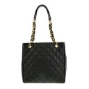 yÁz CHANEL iVlj }gbZ RR}[N LrAXL `F[V_[ g[gobO S[h  ubN Matelasse Black A50994 used:B