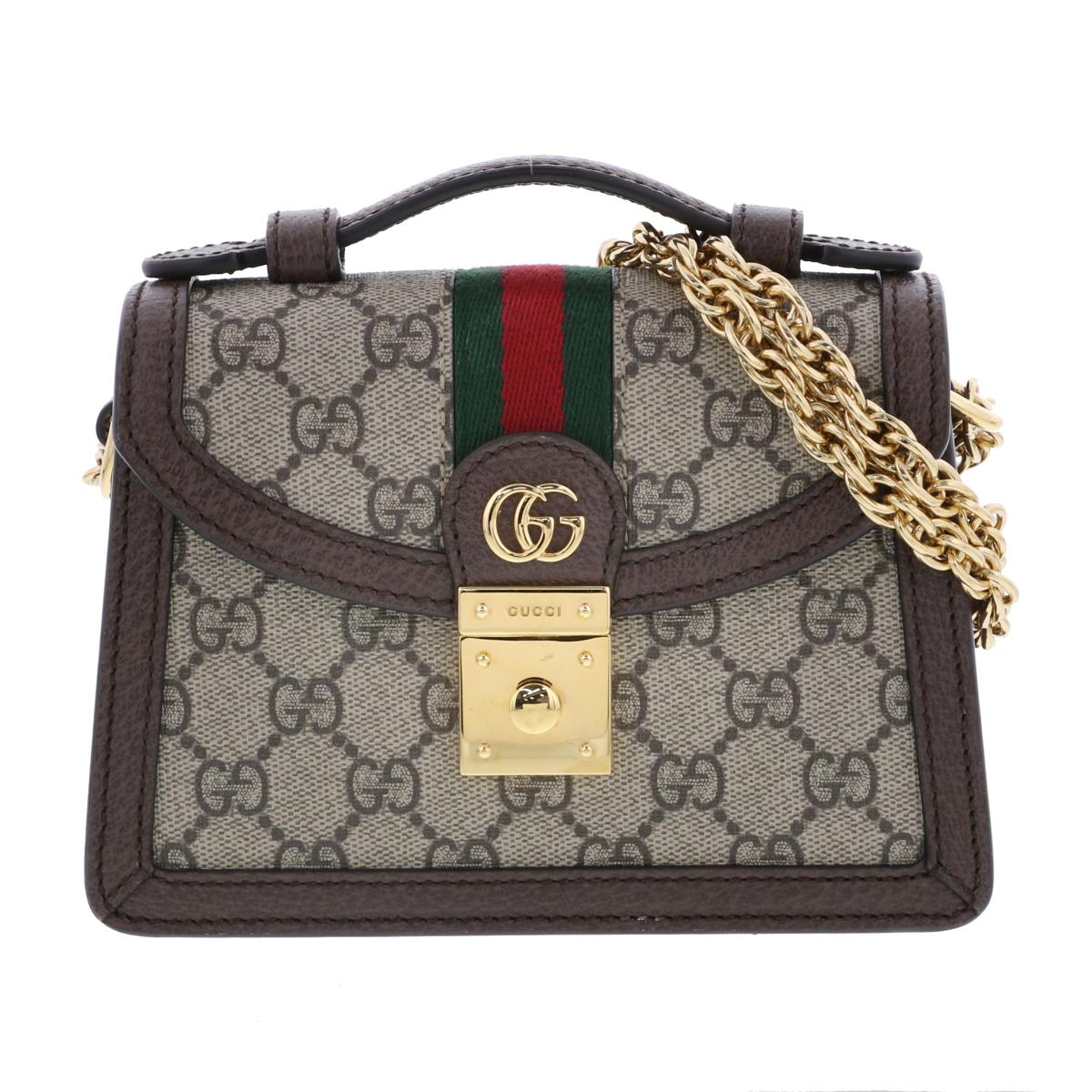 GUCCI （グッチ） オフィディア GGスプリーム 2WAYショルダーバッグ バッグ ショルダー/メッセンジャーバッグ Brown［ROR］