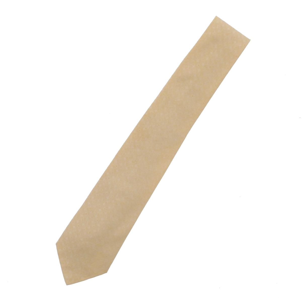 【中古】 LOUIS VUITTON （ルイヴィトン） クラウ゛ァット・モノグラム ネクタイ 服飾 マフラー/スカーフ/ネクタイ ベージュ monoguram Beige M70558 used:AB