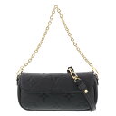 【美品】 LOUIS VUITTON (ルイヴィトン) ウォレット オン チャーン・アイビー バッグ セカンドバッグ Black M82154 used:A [...