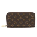 【中古】 LOUIS VUITTON (ルイヴィトン) ジッピー・ウォレット 財布 長財布(小銭入有) Brown/ブラウン M41894 used:AB