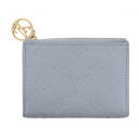 【中古】 LOUIS VUITTON (ルイヴィトン) ポルトフォイユ・リサ 財布 二つ折り財布(小銭入有) Empreinte Blue/ブルー M83587...
