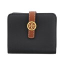 【美品】TORY BURCH (トリーバーチ) 二つ折り財布 財布 二つ折り財布(小銭入有) Black 146368 used:A(4)