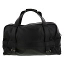 HERMES エルメス アリオン 50 ボストンバッグ ブラック 旅行鞄 ハンドバッグ レザー メンズ Black【ROS】【中古】