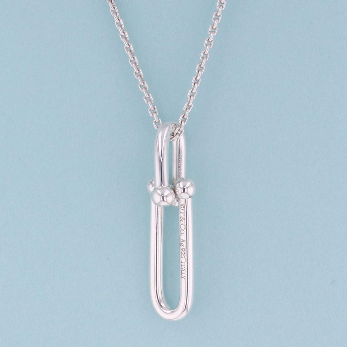【中古】 Tiffany&Co. （ティファニー） ハードウェア リンク ペンダント ブランドジュエリー ネックレス/ペンダント/チョーカー 63104310 used:A