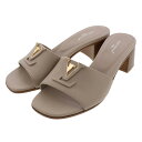 【極上品】 LOUIS VUITTON (ルイヴィトン) LV マレ ミュール 靴 靴/レディース Mule Beige 1ACU39 unused:S(4)