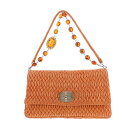MIUMIU (ミュウミュウ) マトラッセ ビジュー ショルダーバッグ バッグ ショルダー/メッセンジャーバッグ Orange【ROR】