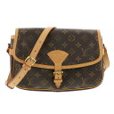 【中古】 LOUIS VUITTON (ルイヴィトン) ソローニュ バッグ ショルダー/メッセンジャーバッグ Monogram モノグラム Brown ブラウン Leather レザー M42250 used:B(4)