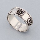GUCCI (グッチ) ダブルG ツイスト シルバー リング 627729 SV925 指輪 #19 ブランドジュエリー Silver used:AB【中古】(4)