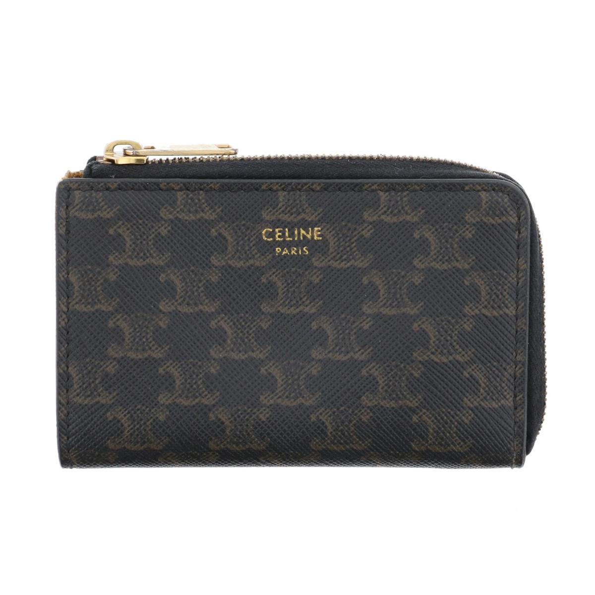 CELINE セリーヌ 財布・コインケース 茶 - 4501825M0087 CELINE セリーヌ 財布・コインケース 茶 - 4501825M0087 CELINE