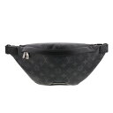 【美品】 【中古】LOUIS VUITTON (ルイヴィトン) モノグラム エクリプス ディスカバリー バムバッグPM ボディバッグ M46035 ショルダーバ...