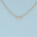 【美品】 Tiffany&Co. (ティファニー) エルサペレッティ バイザヤードダイヤネックレス 750YG ブランドジュエリー ネックレス/ペンダント/チョ...