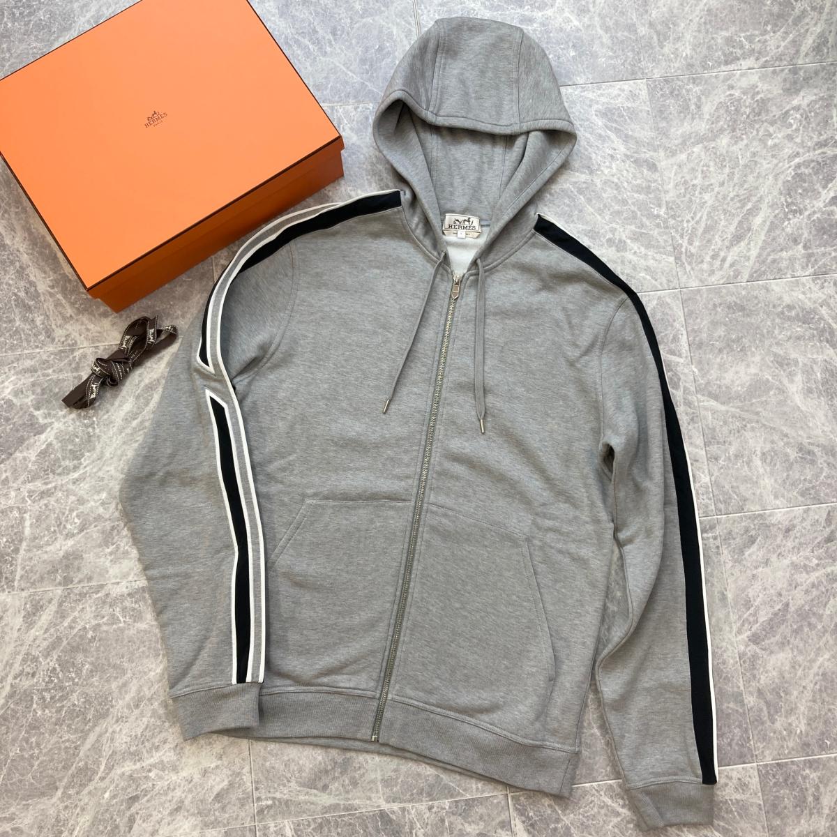 HERMES エルメス クル・ド・セル ZIPパーカー ユニセックス 楽天市場】hermes(サイズ(S/M/L)L)(パーカー|トップス