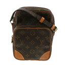 LOUIS VUITTON ルイヴィトン モノグラム アマゾン M45236 ショルダーバッグ メッセンジャーバッグ ブラウン used:B 【ROS】【中古】