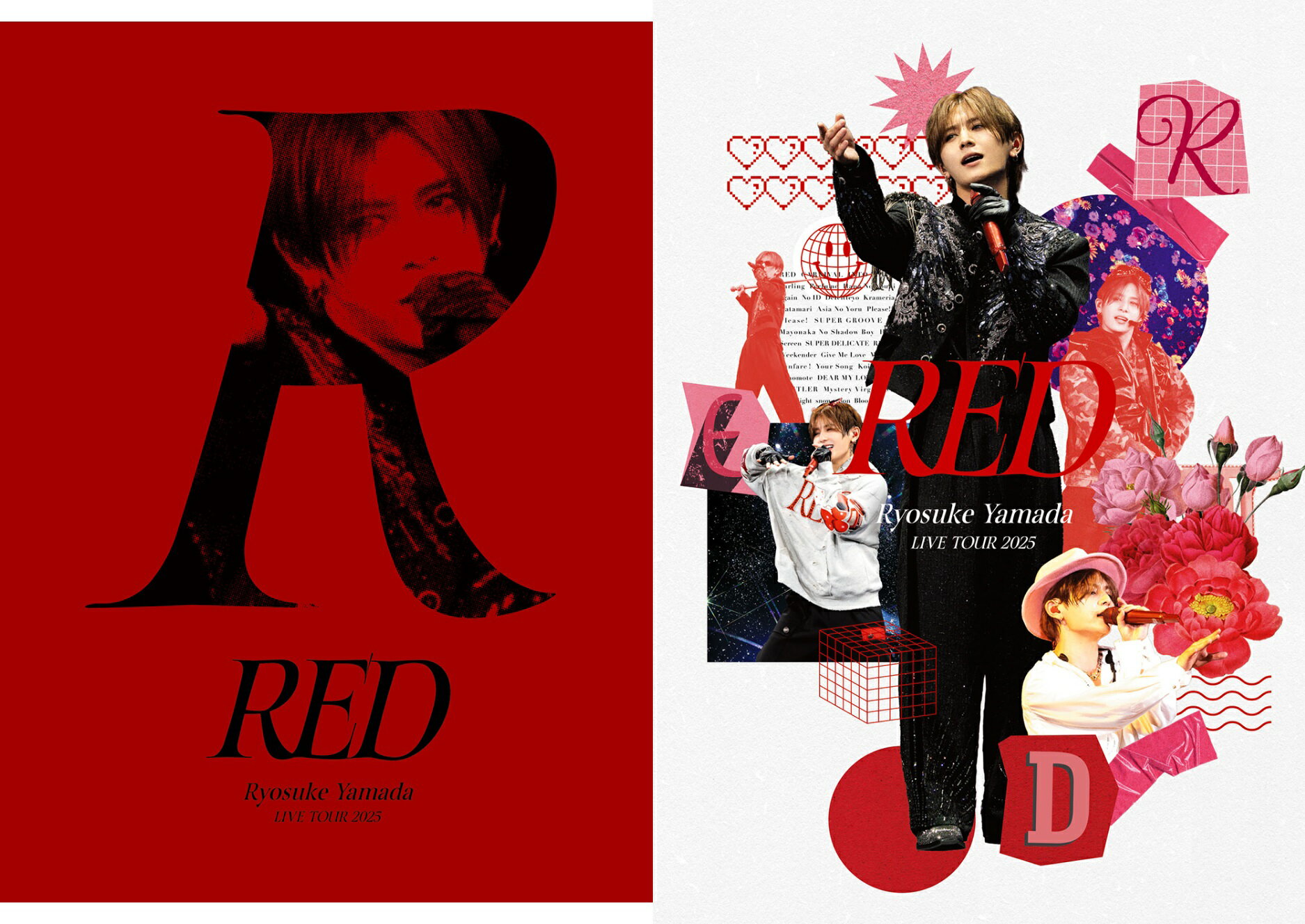 【2形態Blu-rayセット】 Ryosuke Yamada LIVE TOUR 2025 RED (初回限定盤+通常盤) 山田涼介 レッド ライブ ツアー H...