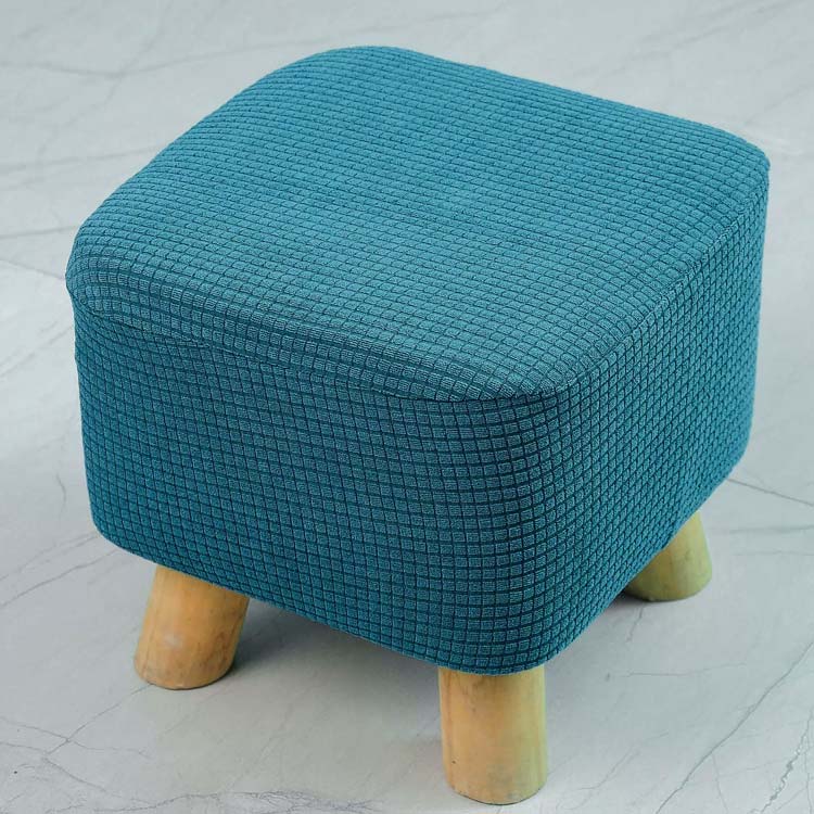 木足スツールカバー 正座椅 正方形 母の日 無地 丸 汚れ防止 オットマンカバー スツールカバー プチスツール フットレスト 踏み台 足置き台カバー ストレッチ スツールカバー お中元 丸椅子カバー 父の日 プレゼント ギフト [2]