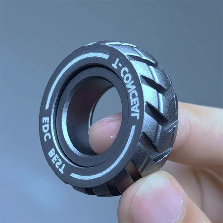 フィジェットトイ ストレス解消 グッズ ハンドスピナー フィジェット おもちゃ 手遊び 大人 フィジェットリング リング 指輪 カチカチ 回転 adhd フィジェットスライダー 指スピナー 超耐久性 高速回転 集中力 プレゼント ストレス発散 暇つぶし