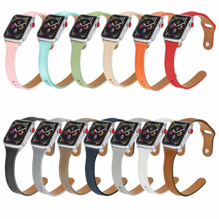 アップルウォッチ バンド ベルト 革 レザー apple watch バンド 7 6 SE 5 4 3 2 1 38mm 40mm 41mm 42mm 44mm 45mm おしゃれ 細みえ 上品 レディース 大人可愛い シンプル くすみカラー カラバリ 送料無料