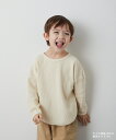 【NEW】【riziere】ワッフルトップス トップス 女の子 男の子 90-130 キッズ リジェール 子供服 こども服 kids 春 秋 冬 おしゃれ オシャレ ジュニア カジュアル ナチュラル シンプル トップス シャツ 長袖