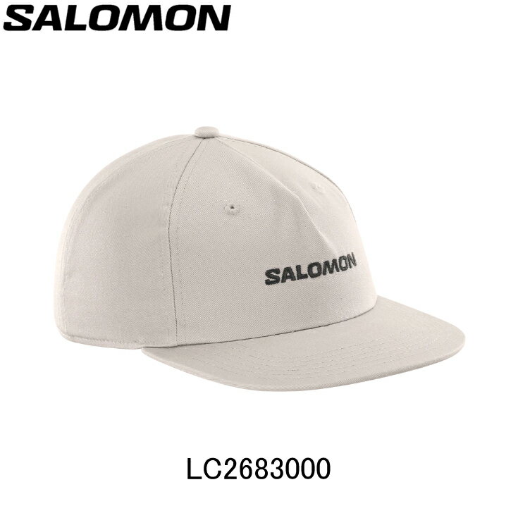 商品詳細 サロモン SALOMON LOGO FLAT CAP ロゴ フラット キャップ ランニングアクセサリー キャップ 帽子 ユニセックス【lc2683000】陸上・ランニング用品大胆なデザインの Salomon の Logo Flat Cap は、Salomon ロゴをあしらった汎用性の高いデザインで、ワードローブとのコーディネートも抜群。ソフトなコットンにより快適さが一日中持続します。Salomon のロゴSalomon ロゴと豊富なカラーラインナップで自分らしいルックをカスタマイズ。汎用性日よけに、コーディネートに、毎日気軽に着こなせます。高い通気性で快適ソフトなコットンと、調節が楽にできる柔らかなヘッドバンド。●品番：lc2683000●カラー：(LC2683000)ETHEREA●サイズ：SM、LXL●素材：100%綿●重量：84g メーカー希望小売価格はメーカーサイトに基づいて掲載しています