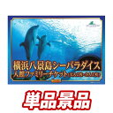 結婚式 景品 1点セット ビンゴ 二次会 披露宴 景品セット【横浜八景島シーパラダイス入館ファミリーチケット】送料無料 特大パネル 目録付き 忘年会 新年会でもOK