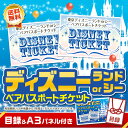 二次会 景品・イベント 景品【ディズニーチケット ペア1DA...