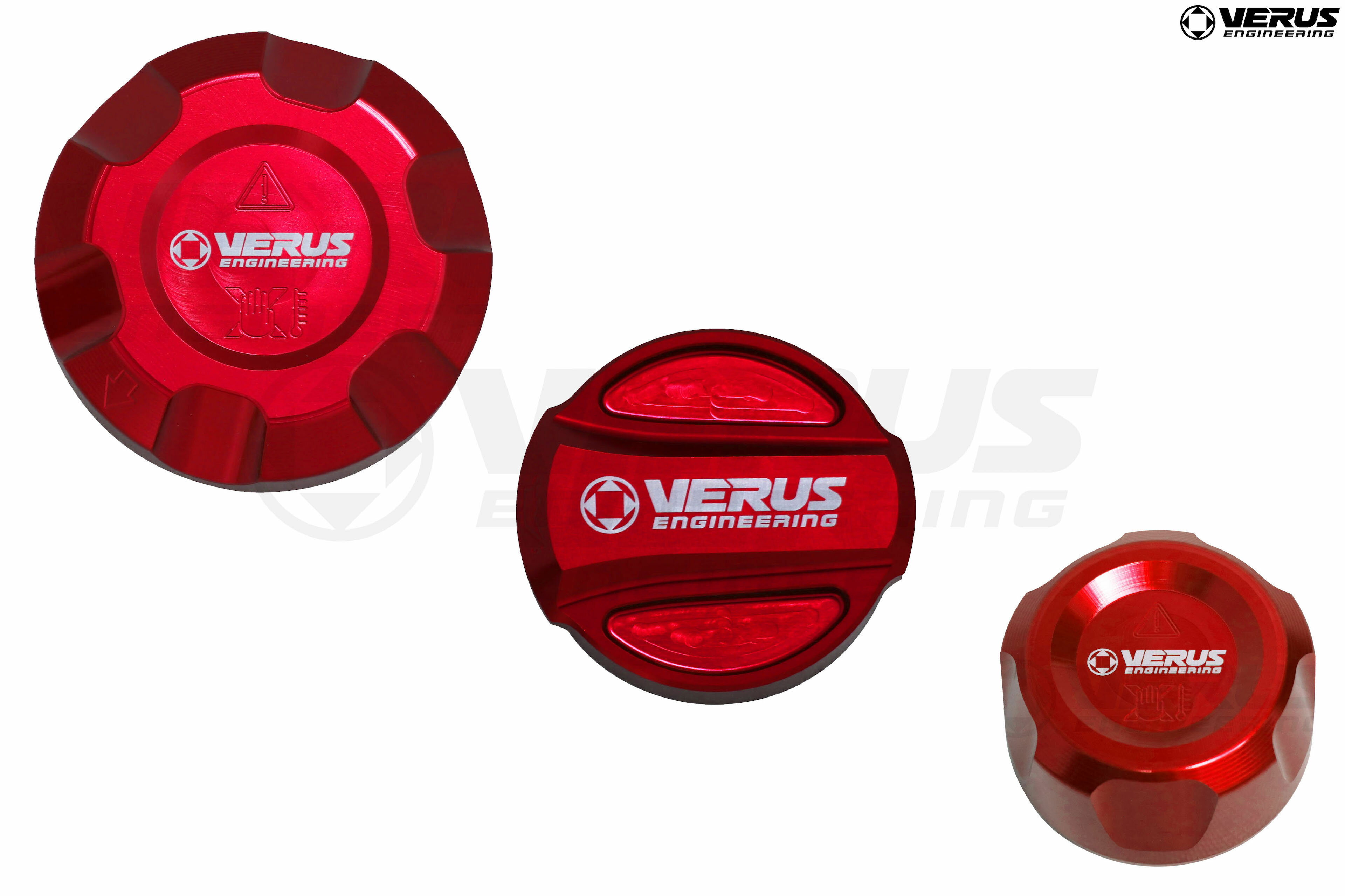 VERUS ENGINEERING(VELOX)：A0254A：TOYOTA・GR：A90スープラ・SUPRA・エンジンベイフルードキャップ：レッド