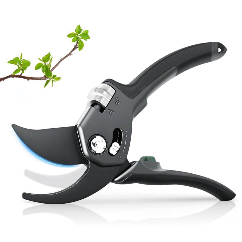 【2025人気庭師のおすすめ】剪定バサミ Pycuse 剪定鋏 剪定ばさみ 2段階調節可能 SK85高炭素鋼 耐久性5..