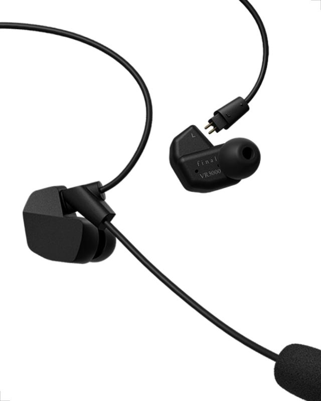 final VR3000 Condenser Mic for Gaming・有線ゲーミング イヤホン・バイノーラル3Dサラウンド・マイク付き 【ゲーム/VR/バイノーラル/ASMR / 360オーディオ推奨】のサムネイル