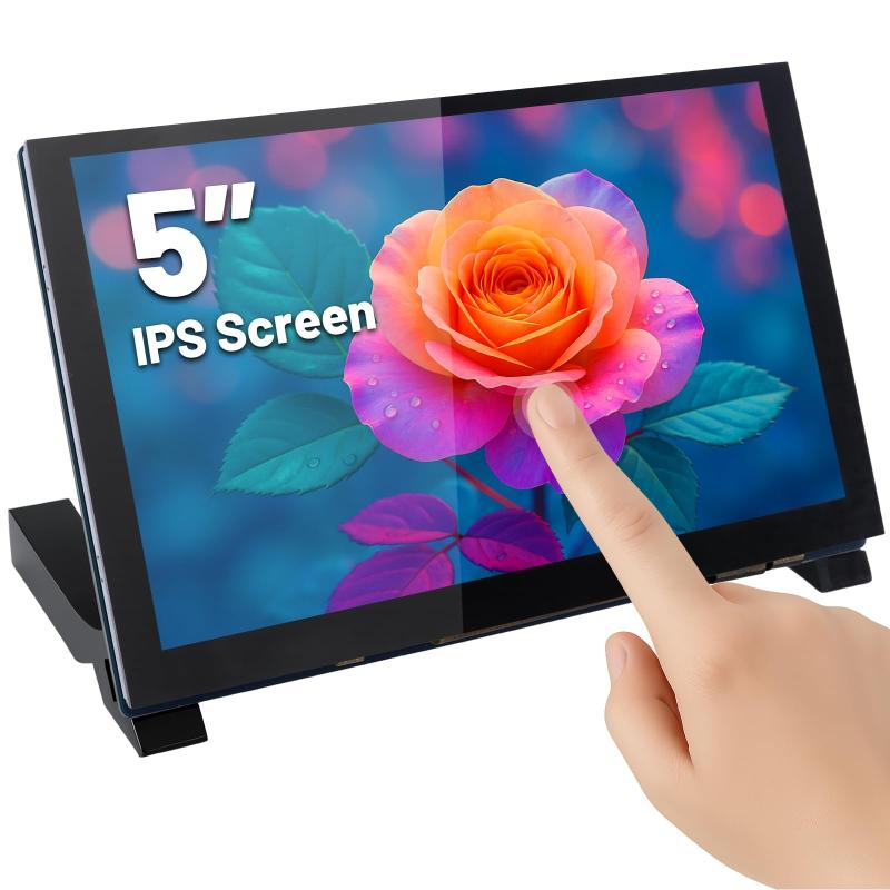 ELECROW ラズベリーパイ用 タッチスクリーンモニター｜5インチ・7インチ 小型IPSディスプレイ 静電容量式タッチ対応