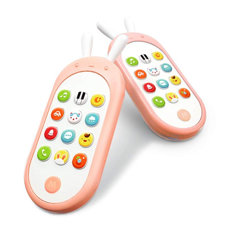 Richgvスマートフォン 電子玩具電話6カ月～36カ月 赤ちゃん 幼児 子ども 幼児 おもちゃ 知育玩具 知育 学習 英語 外国語 指遊び